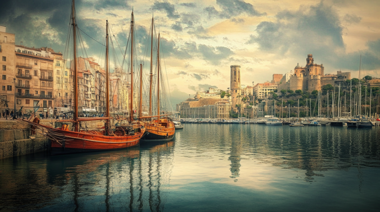 boats in barcelona