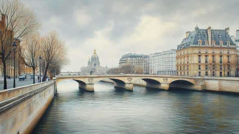 bridge in paris