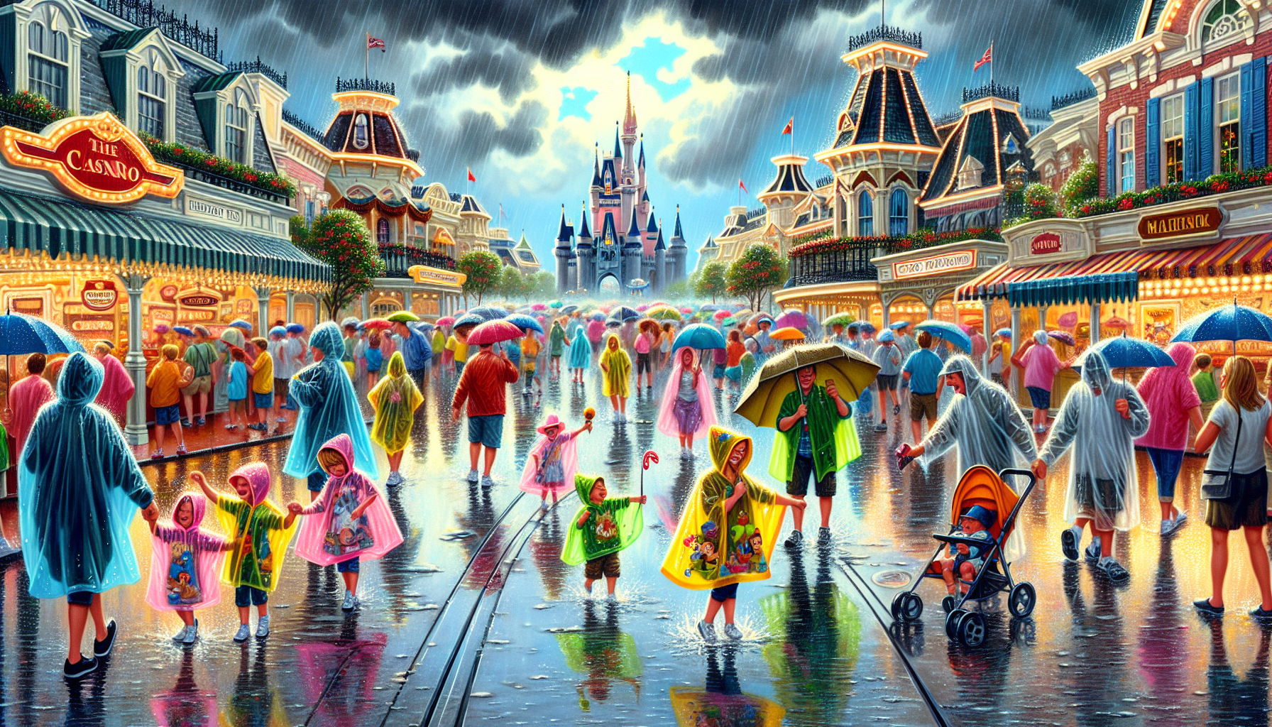 what to do at disney world when it rains